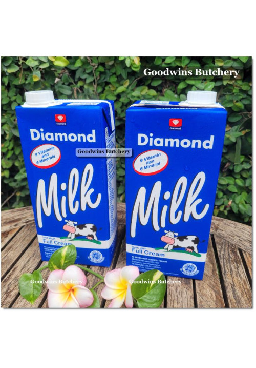 Milk UHT Diamond FULL CREAM 1000ml
